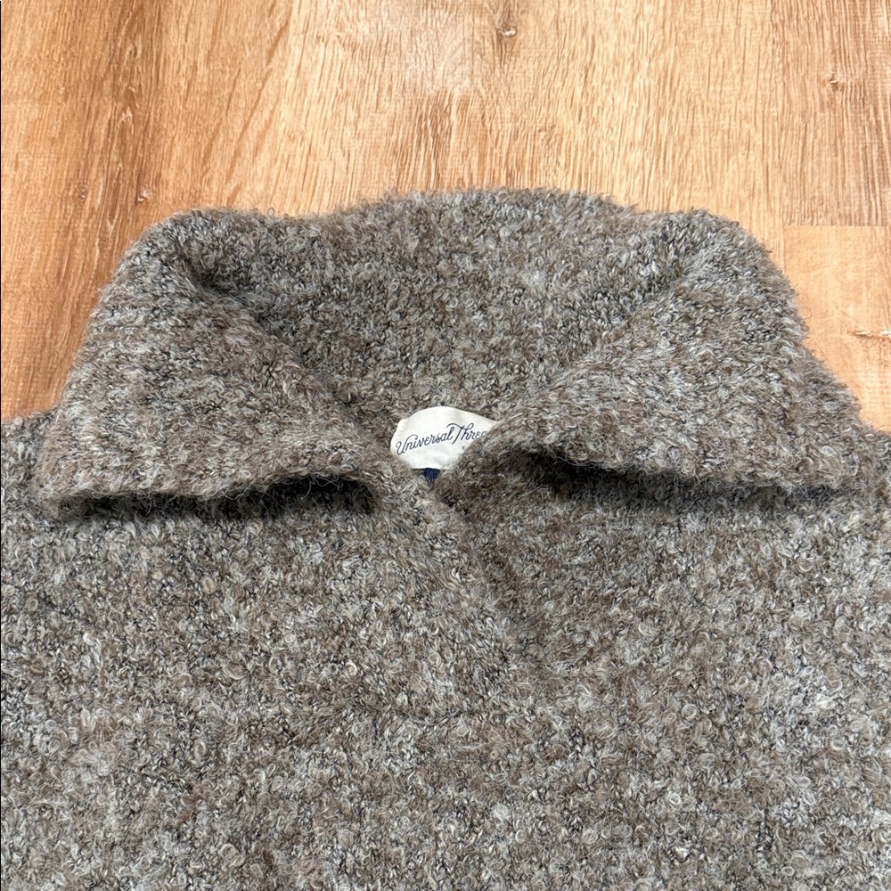 Universal Thread Gray/Brown Sweater - image 4